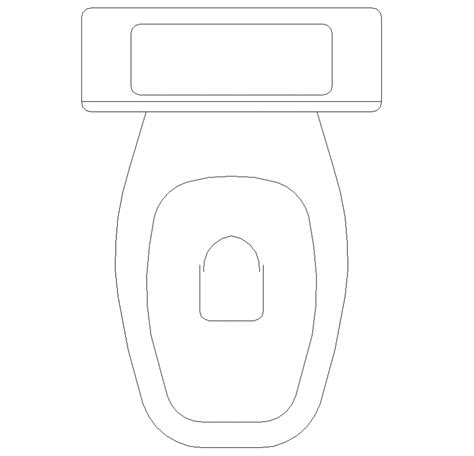 Sitting Toilet Detail Elevation 2d View CAD Blocks Dwg File Cadbull