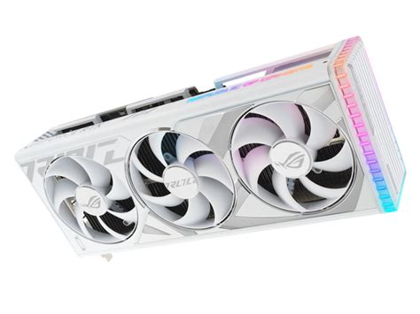 Asus Rog Strix Geforce Rtx 4090 White Oc Edition Gaming Graphics Card Pcie 40 24gb Gddr6x