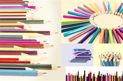 Colorful Art Pencils Poster Free Stock Photo Public Domain Pictures