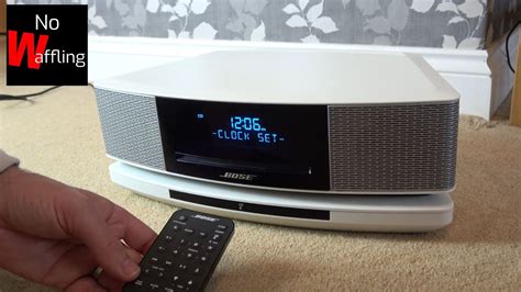 Bose Wave Soundtouch How To Set Time And Hour Clock Youtube