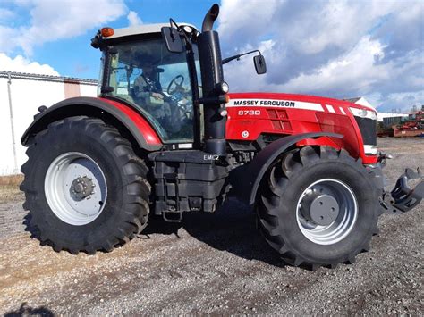 MASSEY FERGUSON 8730 DVT EFFICIENT D Occasion Tracteur Agricole 300