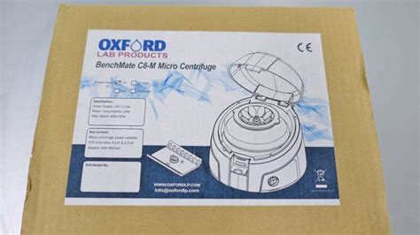 Oxford Benchmate C M Microcentrifuge The Lab World Group