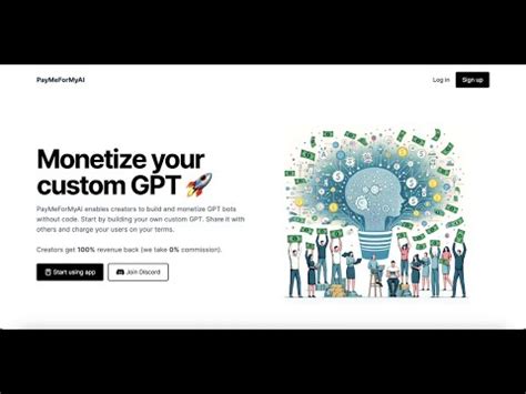 Paymeformyai Creation Workflow How To Monetize Your Custom Gpt