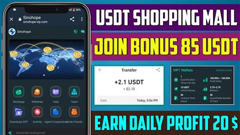 Usdt Mall New Usdt Earning Site Usdt Mining App Free Usdt