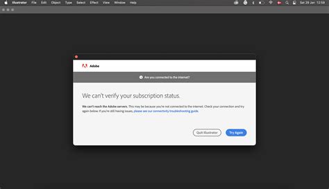 Solved We Cant Verify Your Subscription Status In Mac Adobe