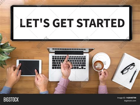 Let S Get Started Image Photo Free Trial Bigstock