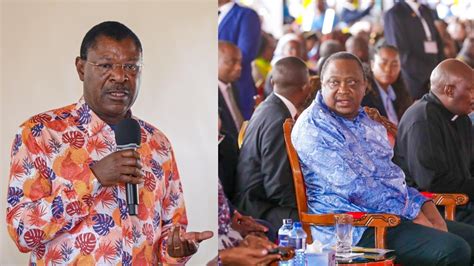 Listen To What Speaker Wetangula Told Uhuru Kenyatta As They Meet In