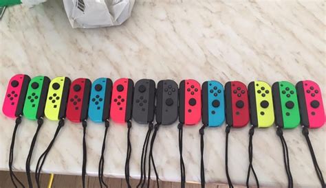 Nintendo Switch Owner Collects Every Single Joy-Con Released Worldwide ...