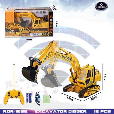 Jual RC EXCAVATOR DIGGER 8896B CHARGING RC ALAT BERAT RC BEKO TRACKTOR