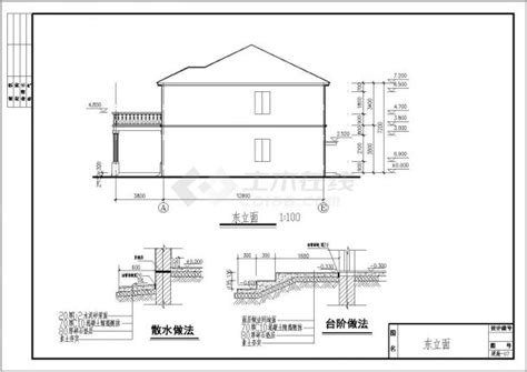 某现代豪华私人别墅区建筑结构施工设计方案cad图纸居住建筑土木在线