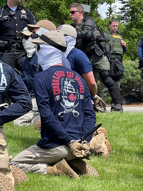 National Leader Of Patriot Front Among Those Arrested At Idaho Pride