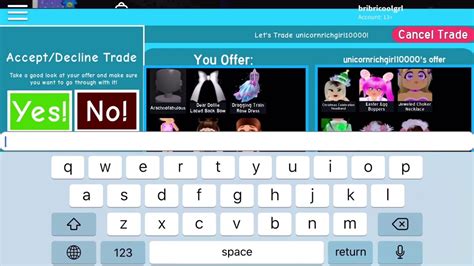 Girl Tries To Scam Me In Royale High Trading Youtube
