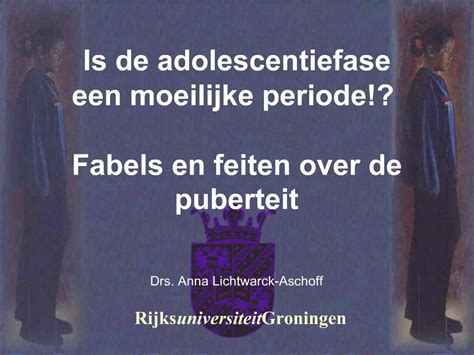 Ppt Is De Adolescentiefase Een Moeilijke Periode Fabels En Feiten