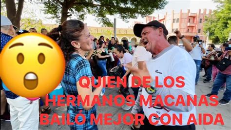 😲😁🕺🕺💃aida La Flaquita Baila Junto A Los Hermanos Macanas 😲🥵 Youtube