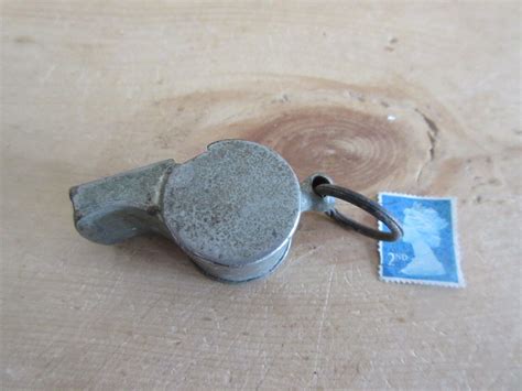 Vintage Early Ww1 Acme Thunderer Whistle Working Hudsons Patent Ebay