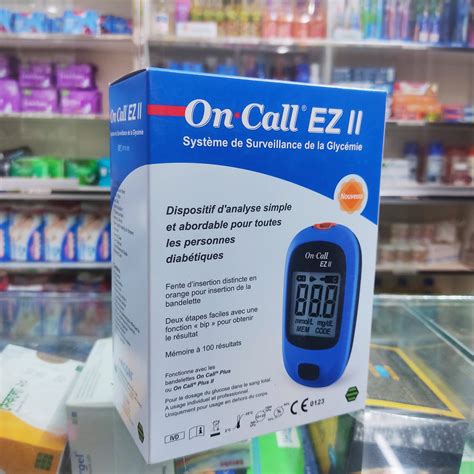 On Call EZ II-Blood Glucose Monitoring System - healthy-bd