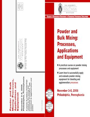 Fillable Online Epdfiles Engr Wisc Powder And Bulk Mixing Processes