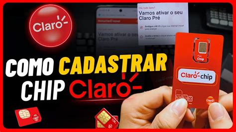 Como Cadastrar O Chip Da Claro Pelo Site Youtube