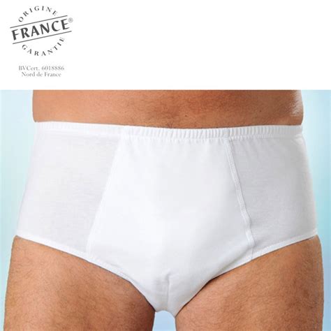 Slip Homme Medium Pour Incontinence Plus Protection Fournie