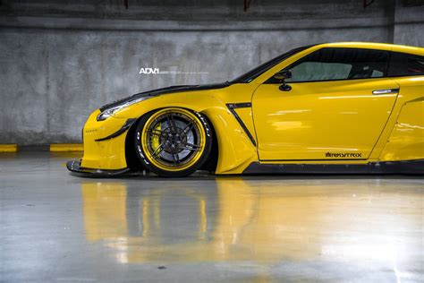 Featured Fitment Rocket Bunny Nissan Gt R With Adv1 Wheels