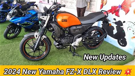 2024 New Yamaha FZ X DLX Review FZ X DLX On Road Price Mileage