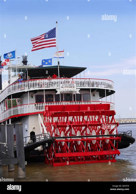 The Paddle Steamer Natchez In New Orleans Louisiana Usa Stock Photo Alamy