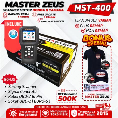 Jual Scanner Motor Injeksi Zeus Mst Honda Yamaha Plus Remap Non