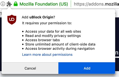 Install an adblocker on Firefox - uBlock Origin | PI