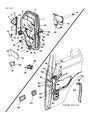 Dodge Ram Van Door Latch Assembly