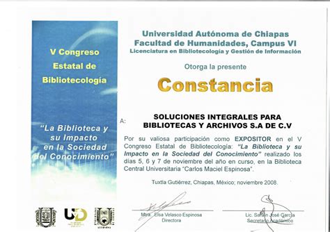 Constancias Diplomas Y Reconocimientos