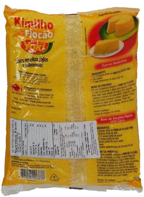 Yoki Kimilho Pre Cooked Flocked Corn Meal G Pack Of Farinha De