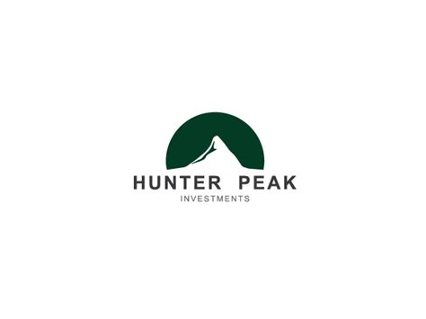 Hunter Peak” Logo Variations Dragodesigns