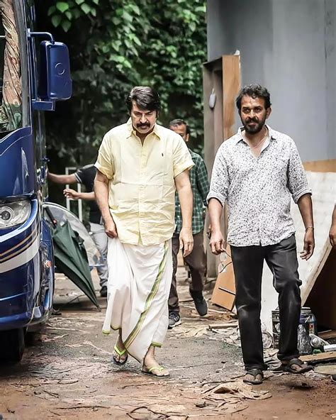 Shooting Stills Of Mammoottys Rorschach Go Viral On Social Media