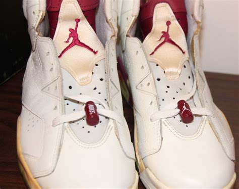 Air Jordan Vi White Maroon Og Pair On Ebay