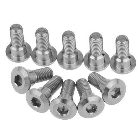 Pcs Titanium Ti M X Mm Screw Bolt For Suzuki Disc Brake Rotor Bolts