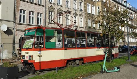 Tramwaj Konstal 105Na z Dolnego Miasta InfoGdańsk