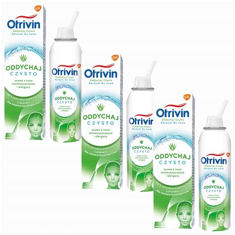 Otrivin Oddychaj Czysto Aerozol Do Nosa 100 Ml 14297247866 Allegro Pl