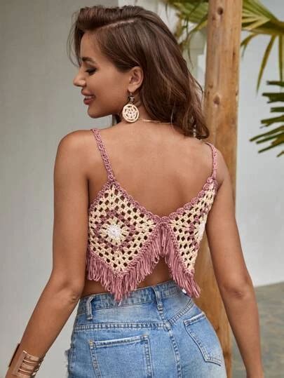 Trendy Stylish Crochet Helter Neck Top And Crop Cotton Top Designs