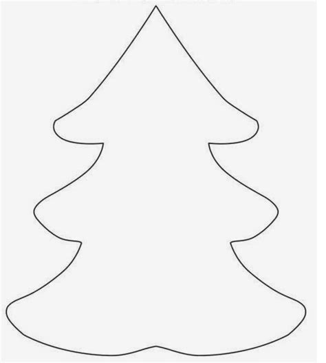 Woodland Christmas Tree Paper Cut Out