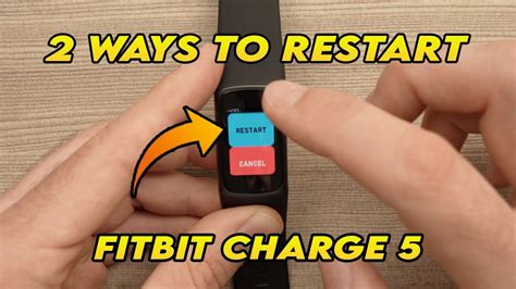 How To Restart Fitbit Charge 5 2 Ways YouTube