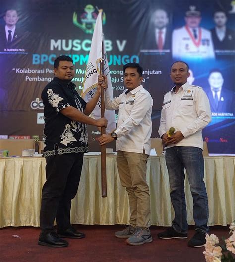 David Muhammad Iqbal Resmi Jabat Ketum BPC HIPMI Bungo Periode 2023