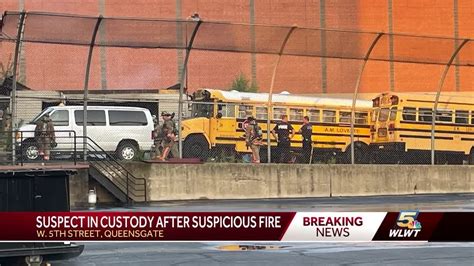 Officials Say Cause Of Structure Bus Fire In Queensgate Is Suspicious