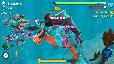 Hungry Shark Evolution Giant Monster Enemy Sharknarok New Skin Update All 27 Sharks Unlocked