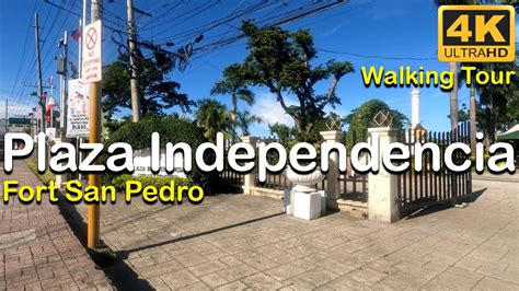 Walking Tour Plaza Independencia Cebu City In K Youtube