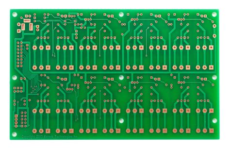 PCB-RELAY8 | Octal Relay Board | BusBoard Prototype Systems