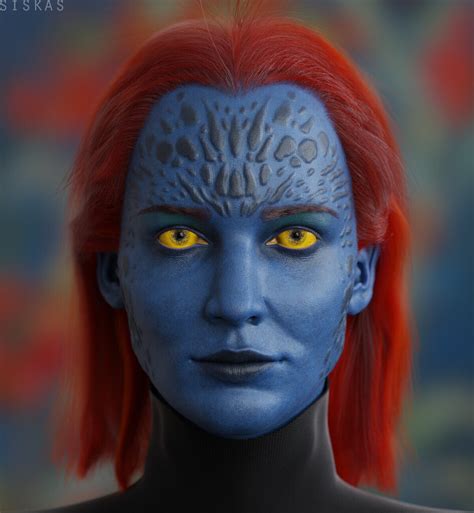 mystique  model zbrushcentral