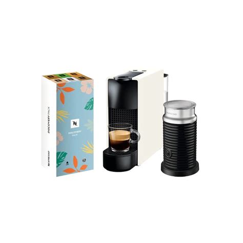 NESPRESSO ELECTRO CAFETERA ESSENZA A3KC30 AR WHNE2 MINI WHITE AEROCCINO