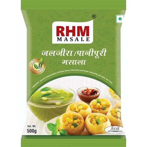 Powder Flavour Chatpata Pudina RHM Jaljeera Pani Puri Masala