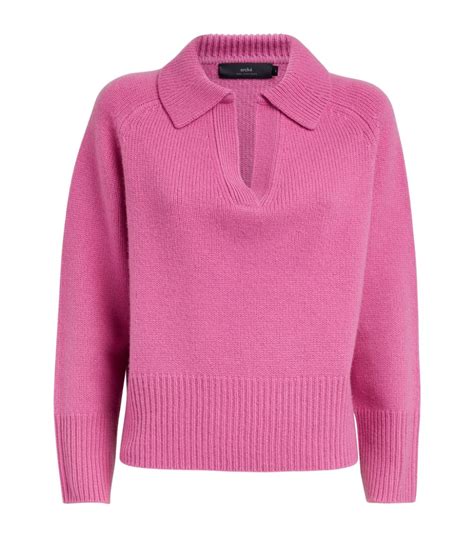 Womens Arch 4 Pink Cashmere Clifton Gate Sweater Harrods Countrycode