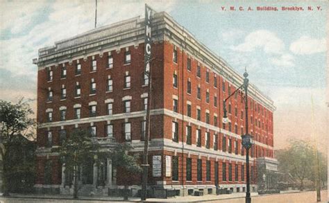 YMCA Building Brooklyn, NY Postcard